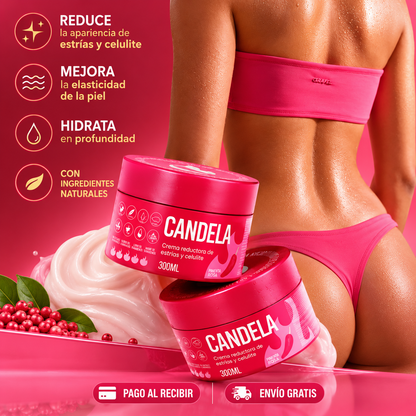 Crema Reductora de Estrías y Celulitis CANDELA